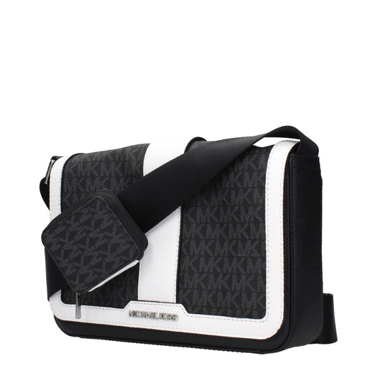 Michael Kors Black Fabric Crossbody Bags