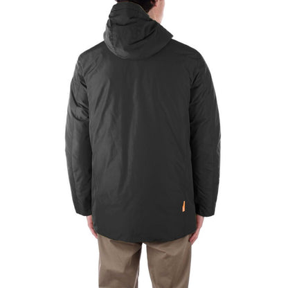 Suns Black Polyester Jackets & Coat