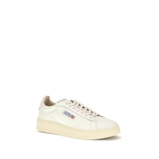 Autry White Rubber Low Top Sneakers