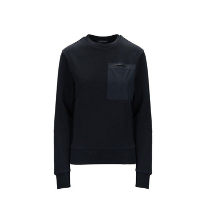 Herno Blue Cotton Sweatshirt
