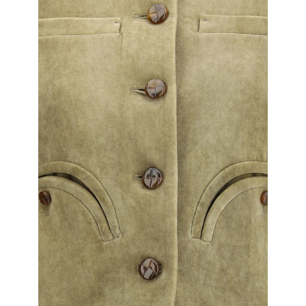 Blazé Milano Green Cotton Coat