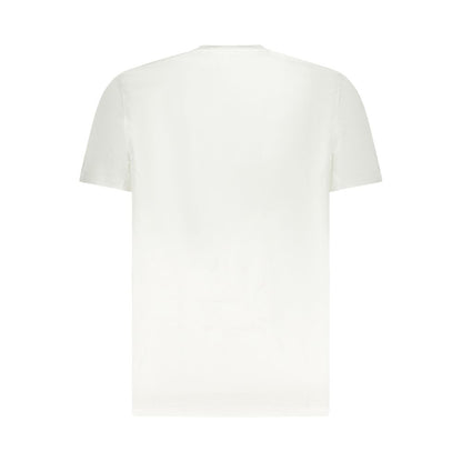 Calvin Klein White Cotton Men T-Shirt