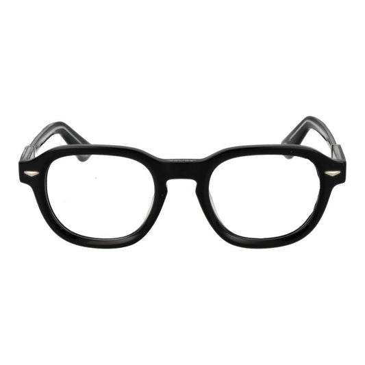Police Black Cellulose Acetate Glasses (Frames)