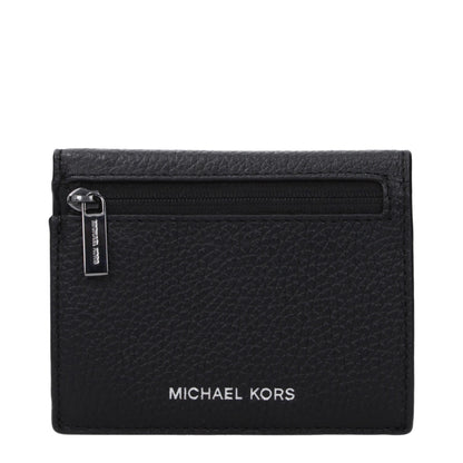 Michael Kors Black Leather Cardholders