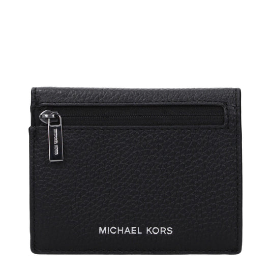 Michael Kors Black Leather Cardholders