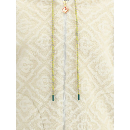 Casablanca Cream Polyester Shell Jacket