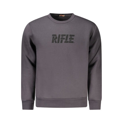 Rifle Gray Cotton Men Sweatshirt