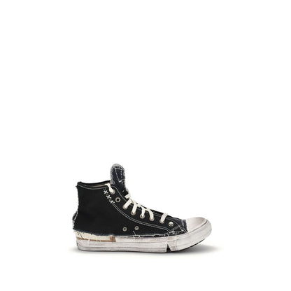 Margiela Black Rubber High Top Sneakers