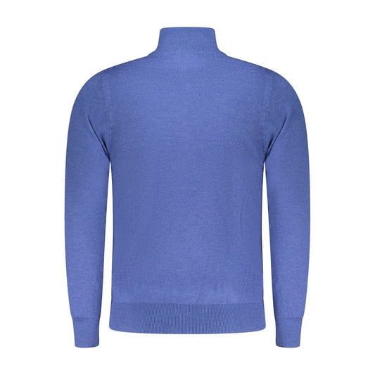 Rifle Blue Wool Men Sweater