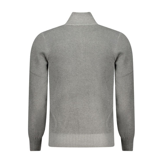 Rifle Gray Nylon Men Sweater