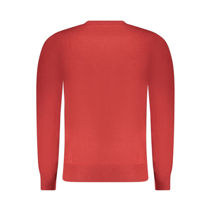 Rifle Red Wool Men Sweater
