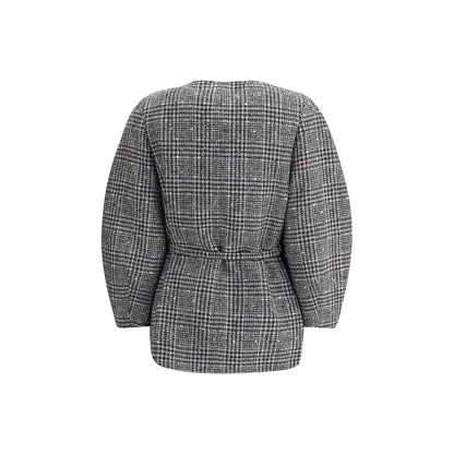 Fendi Gray Fleece Wool Clothing