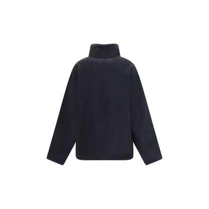MM6 Black Polyester Sweatshirt