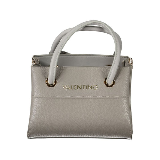 Mario Valentino Gray Polyethylene Handbag