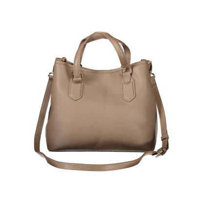 Mario Valentino Brown Polyethylene Handbag