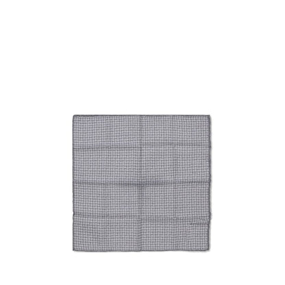 Brunello Cucinelli Gray Silk Scarf