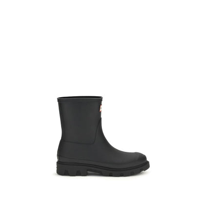 Hunter Black Rubber Rain Boots