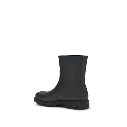 Hunter Black Rubber Rain Boots
