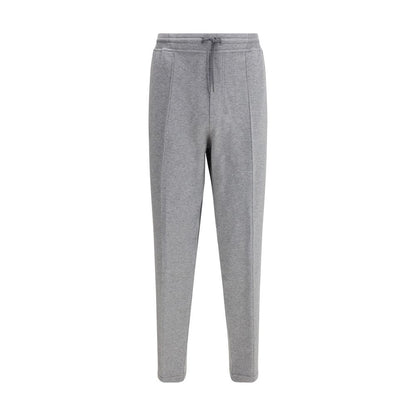 Brunello Cucinelli Gray Cotton Joggers (Workout Pants)