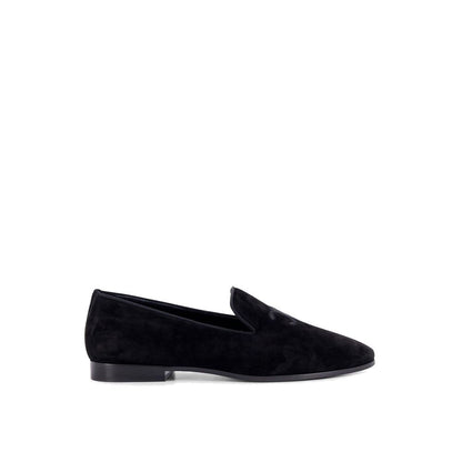 Celine Black Calfskin Slip-On Loafers