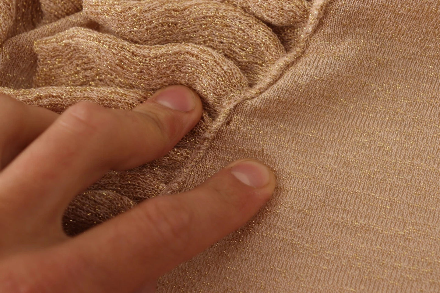 Aniye By Gold Ruffles Long Sleeves Viscose Cardigan Top