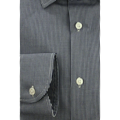 Baldinini Trend Blue Cotton Men's Shirt