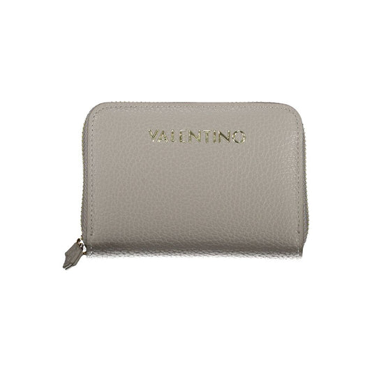 Valentino Gray Polyethylene Wallet