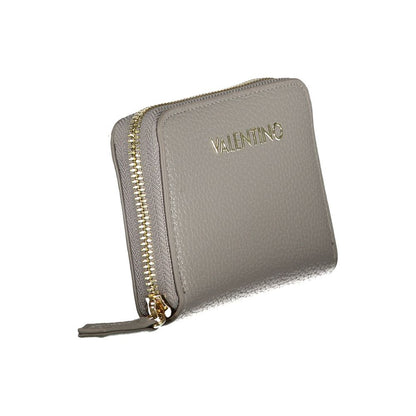 Valentino Gray Polyethylene Wallet