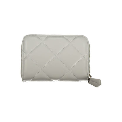 Valentino Grey Polyurethane Women's Wallet