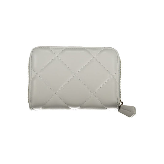 Valentino Grey Polyurethane Women's Wallet