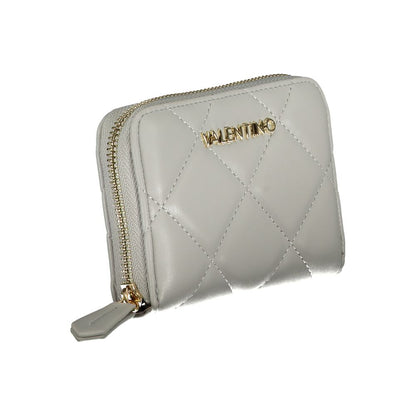 Valentino Grey Polyurethane Women's Wallet