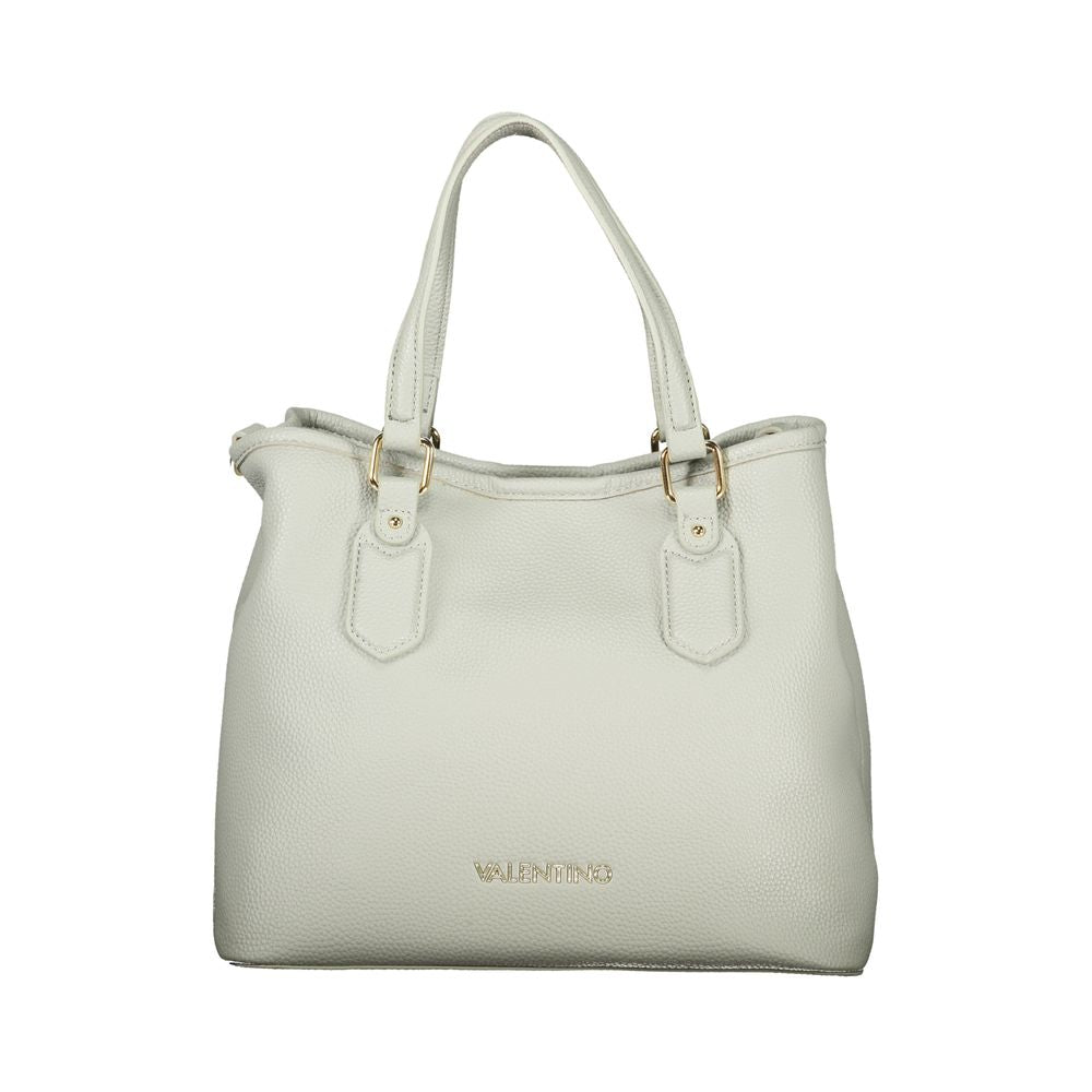 Mario Valentino Gray Polyethylene Handbag