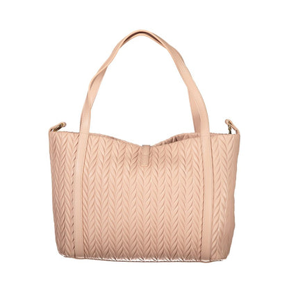 Mario Valentino Pink Polyethylene Handbag