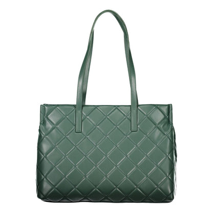 Valentino Green Polyethylene Handbag