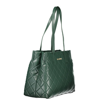 Valentino Green Polyethylene Handbag