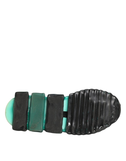 Dolce & Gabbana Black Slip On Sorrento Men Sneakers Shoes