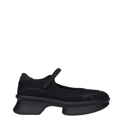 Prada Black Fibres Mules