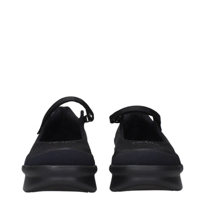 Prada Black Fibres Mules