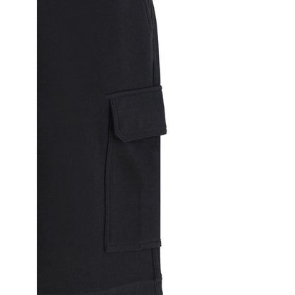 Brunello Cucinelli Black Cotton Bermuda Shorts