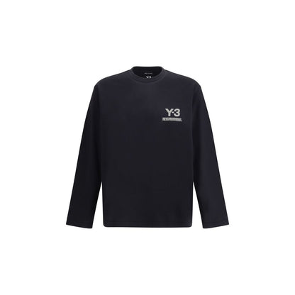 Y-3 Black Cotton Longsleeve Shirt