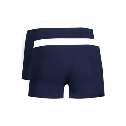 Trussardi Blu Cotton Men's Boxer Underwear