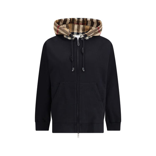 Burberry Black Cotton Sweatshirt