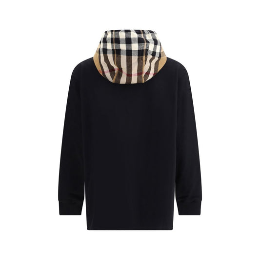 Burberry Black Cotton Sweatshirt