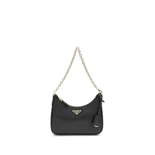 Prada Black Recycled Polyamide Shoulder Bag