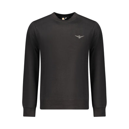 Accademia Militare Black Cotton Men Sweater