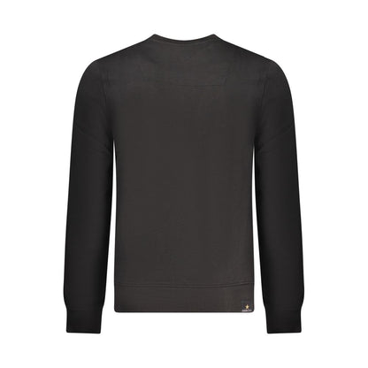 Accademia Militare Black Cotton Men Sweater