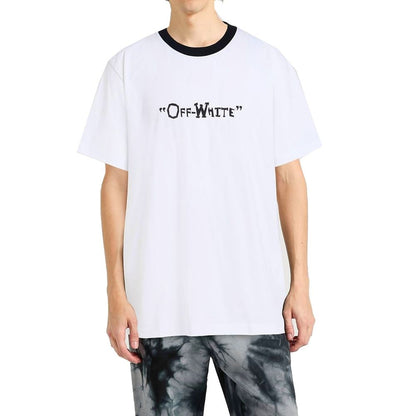 Off-White White Cotton T-Shirt