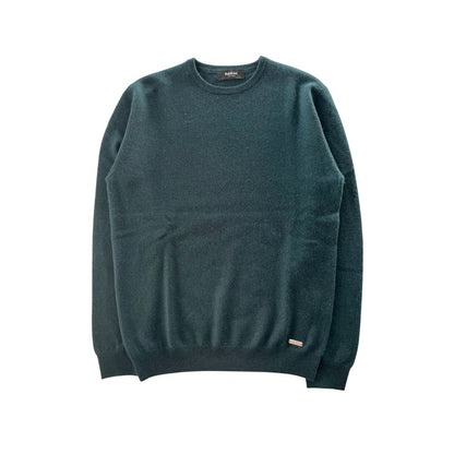Baldinini Trend Green Cashmere Sweater