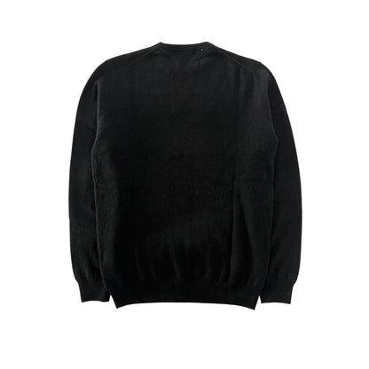 Baldinini Trend Black Cashmere Sweater