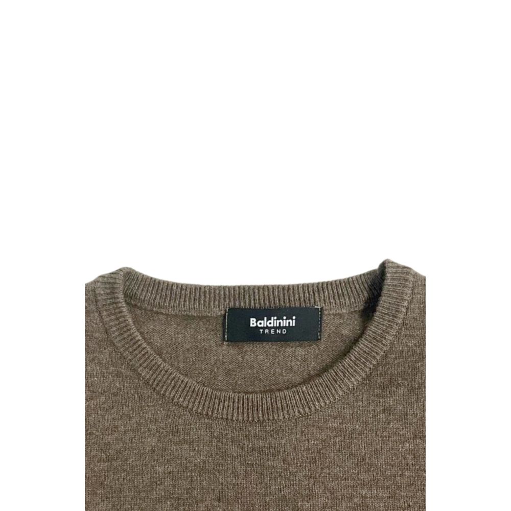 Baldinini Trend Brown Cashmere Sweater